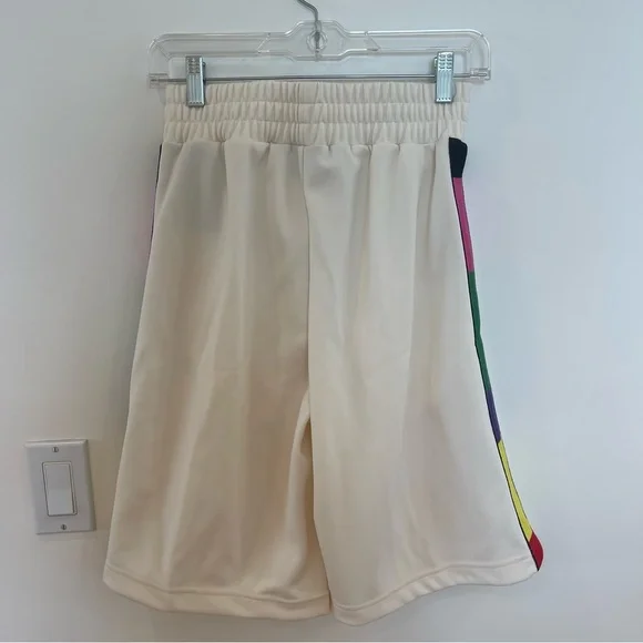 NWT Palm Angels x Missoni Collab Shorts Logo in cream / white